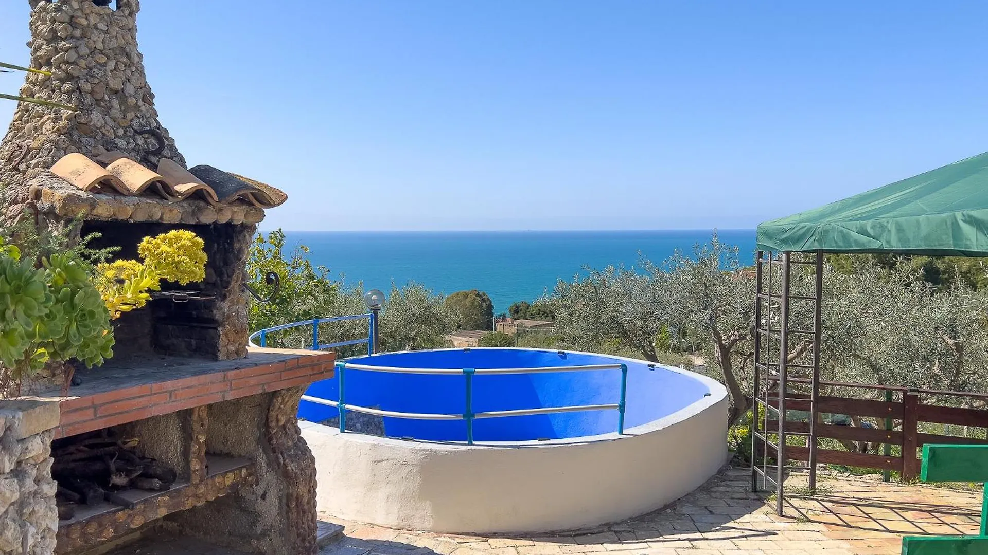 Villetta Vista Mare Con Piscina, Giardino E Parcheggio Privato Licata